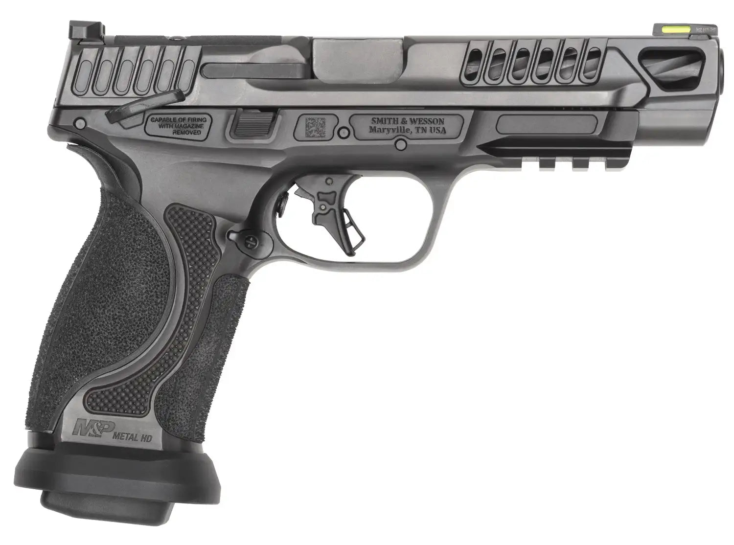 Smith & Wesson M&P 9 M2.0 Competitor HD 9mm Pistol with 5-Inch Barrel and Optics Ready Features
