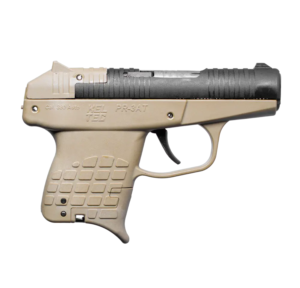 Kel Tec PR3ATTAN10RD Sub-Compact .380 ACP Pistol with Matte Finish and 10-Round Capacity