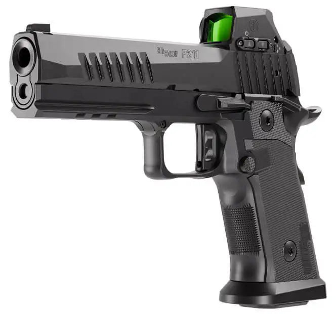 Sig Sauer P211-GT5 Romeo X Pro 9mm Full-Size Pistol with 5-Inch Bull Barrel and Optics Ready Features