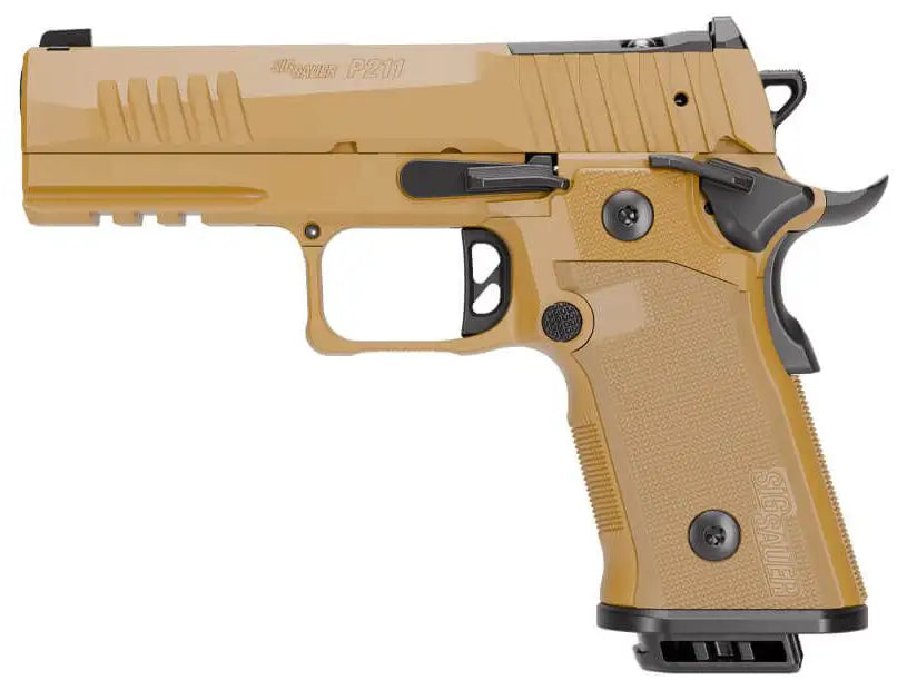Sig Sauer P211 Carry GT4 Coyote 9mm Pistol with 4.2" Bull Barrel and Optics Ready Finish