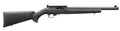 RUGER 10/22 HOGUE OVERMOLD STOCK 22LR RIFLE 16.12" T.B. BLACK, GHOST RING/BLADE SIGHT 1-10RD