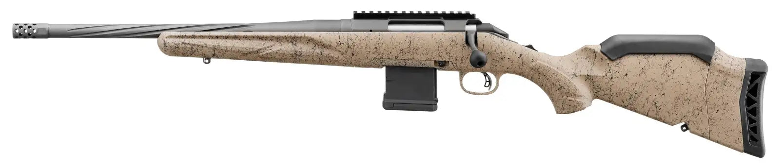 Ruger American G2 Ranch Left-Handed Rifle in 5.56 NATO with Cobalt Cerakote Finish