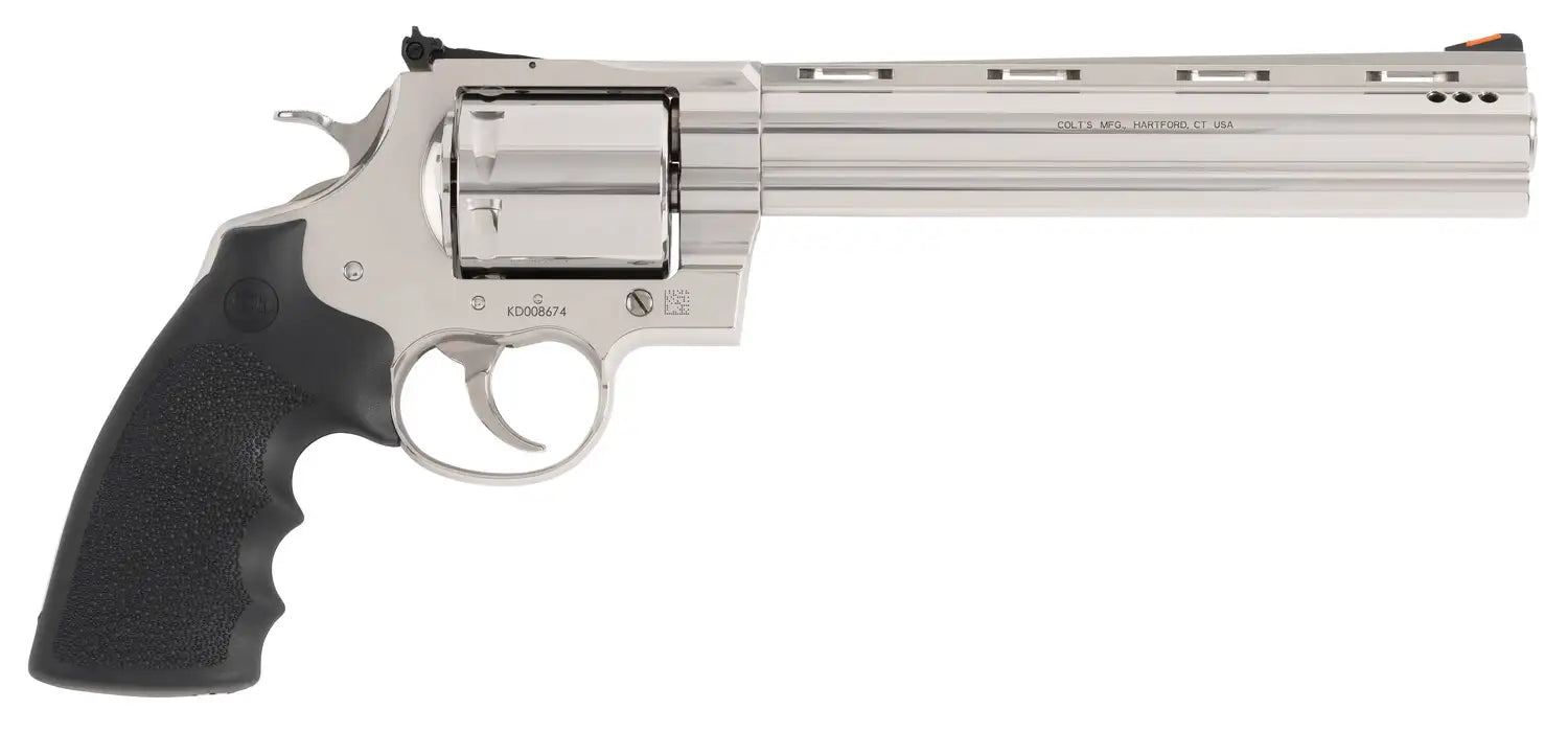 Colt Mfg Kodiak Stainless Revolver 44 Magnum, 8-inch Barrel, 6-Round Capacity