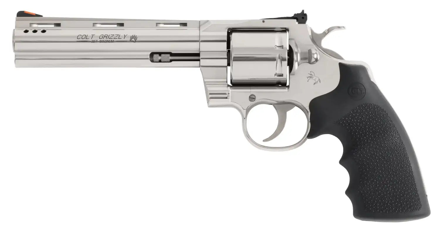 Colt Mfg Grizzly Stainless Revolver .357 Magnum 6-Inch Barrel, 6-Round Capacity
