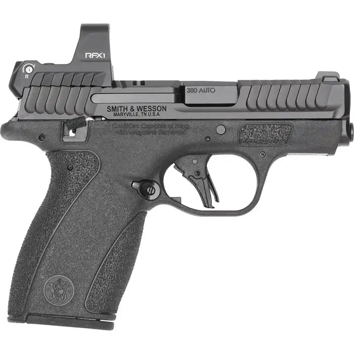 Smith & Wesson Bodyguard 2.0 .380 ACP Pistol with RFX1 Optic - 2.75-inch Barrel, Black Polymer Frame