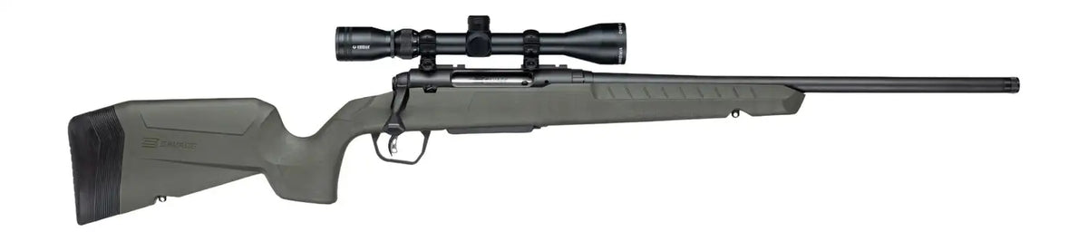 SAVAGE AXIS 2 XP 350 LEGEND RIFLE BOLT 18" TB GREEN/BLACK SCOPE INCLUDED 1-4RD
