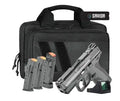 SMITH & WESSON M&P 9 SHIELD X BUNDLE MS PISTOL 3.6" SAVIOR BAG, VIRIDIAN RFX11, 3-13RD, 1-15RD MAG