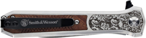 S&W KNIFE UNWAVERED SPRING AST