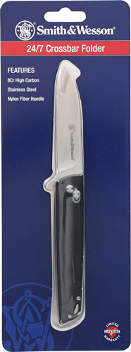 S&W KNIFE 24/7 CROSSBAR FOLDER