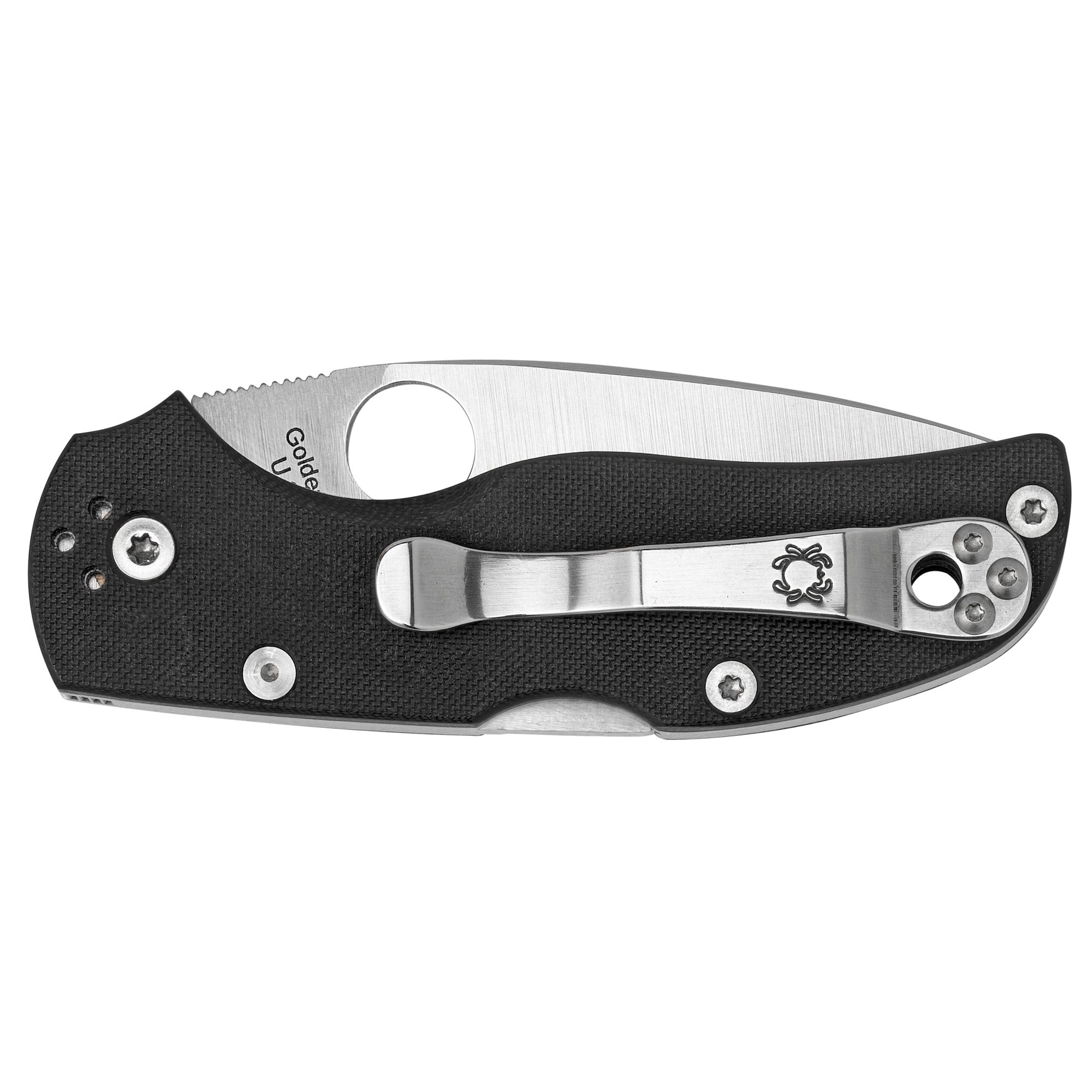 Spyderco Native 5 Folding Knife with CPM-S30V Steel and Black G-10 Handle