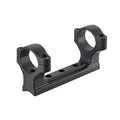 CVA Dead On One Piece Ring and Base High - Aluminum Black Finish for CVA 2010+ Firearms