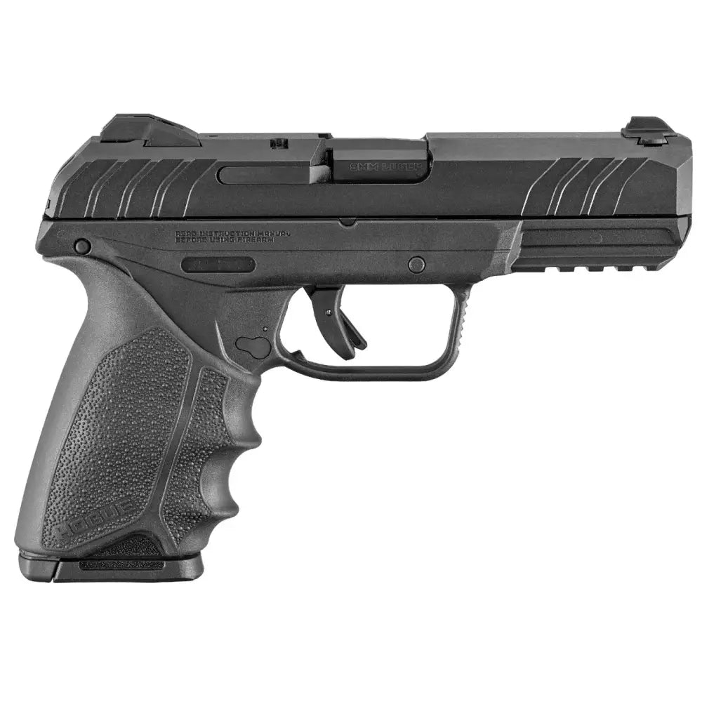 Ruger Security-9mm 4-inch Semi-Auto Pistol with Hogue Beavertail Grip and Two Magazines