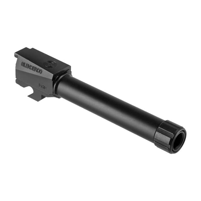Silencerco AC2486 Threaded Barrel for Sig P320 Compact 9mm, 4.5 inches, Nitride Finish