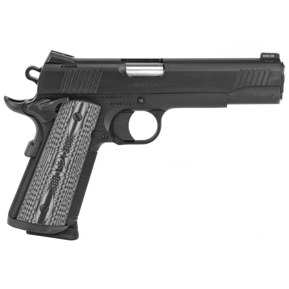 Colt Manufacturing 1911 CCU Government .45 ACP with 5-Inch Stainless Barrel and Matte Black DLC Finish