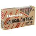 Hornady Critical Defense .223 Remington 55 Grain FlexTip Expanding Ammunition - 20 Rounds per Box