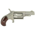 North American Arms NAA22LLR Mini-Revolver 22LR with Stainless Steel Finish and Rosewood Grips
