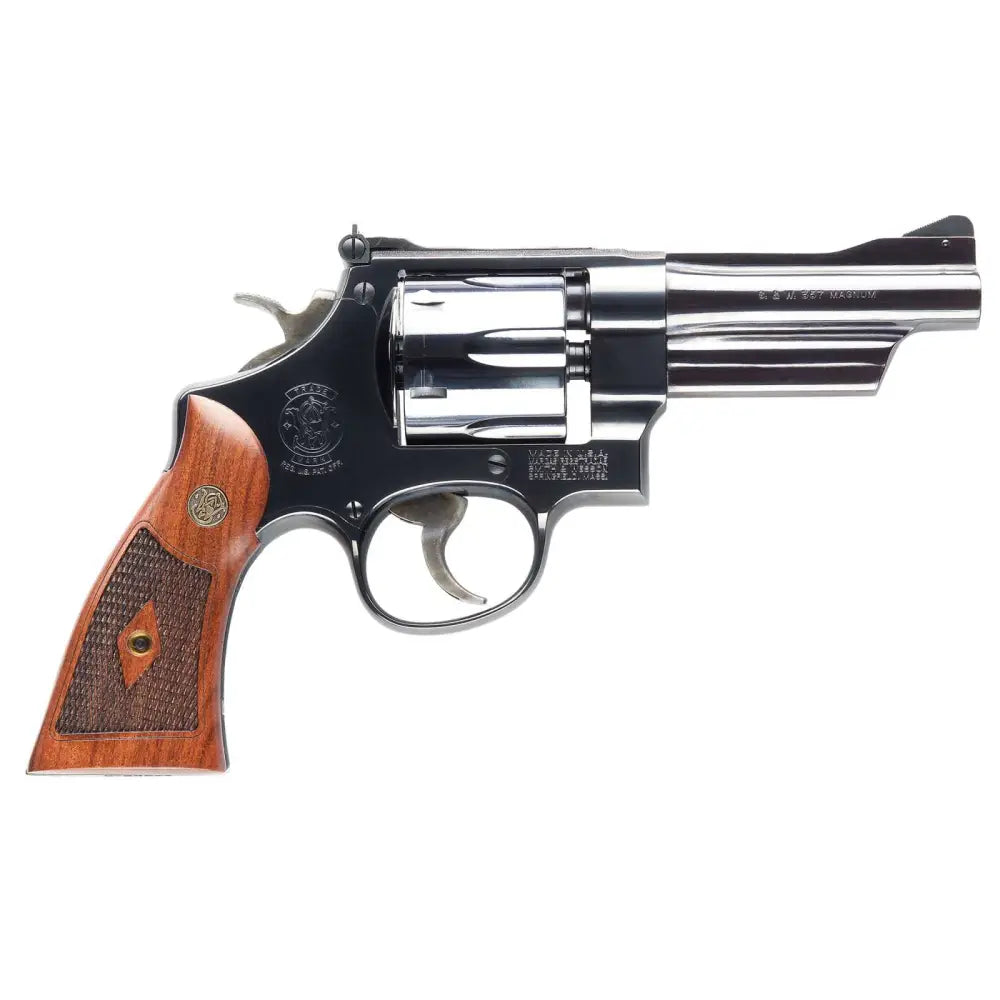 Smith & Wesson Model 27 Classic .357 Magnum Revolver with 4-Inch Barrel and Walnut Grips