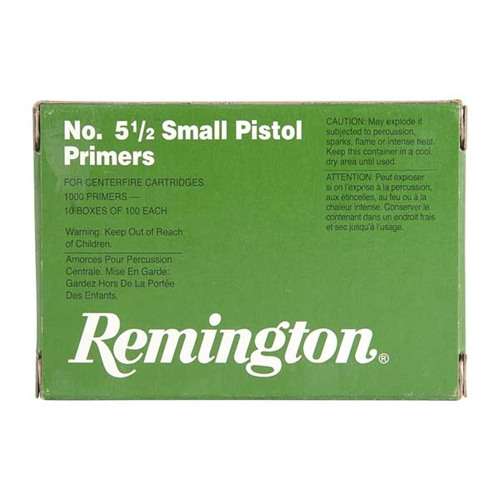 Remington Ammunition REMINGTON Primer 22626 for .357 Magnum Pistols – 100 Pack