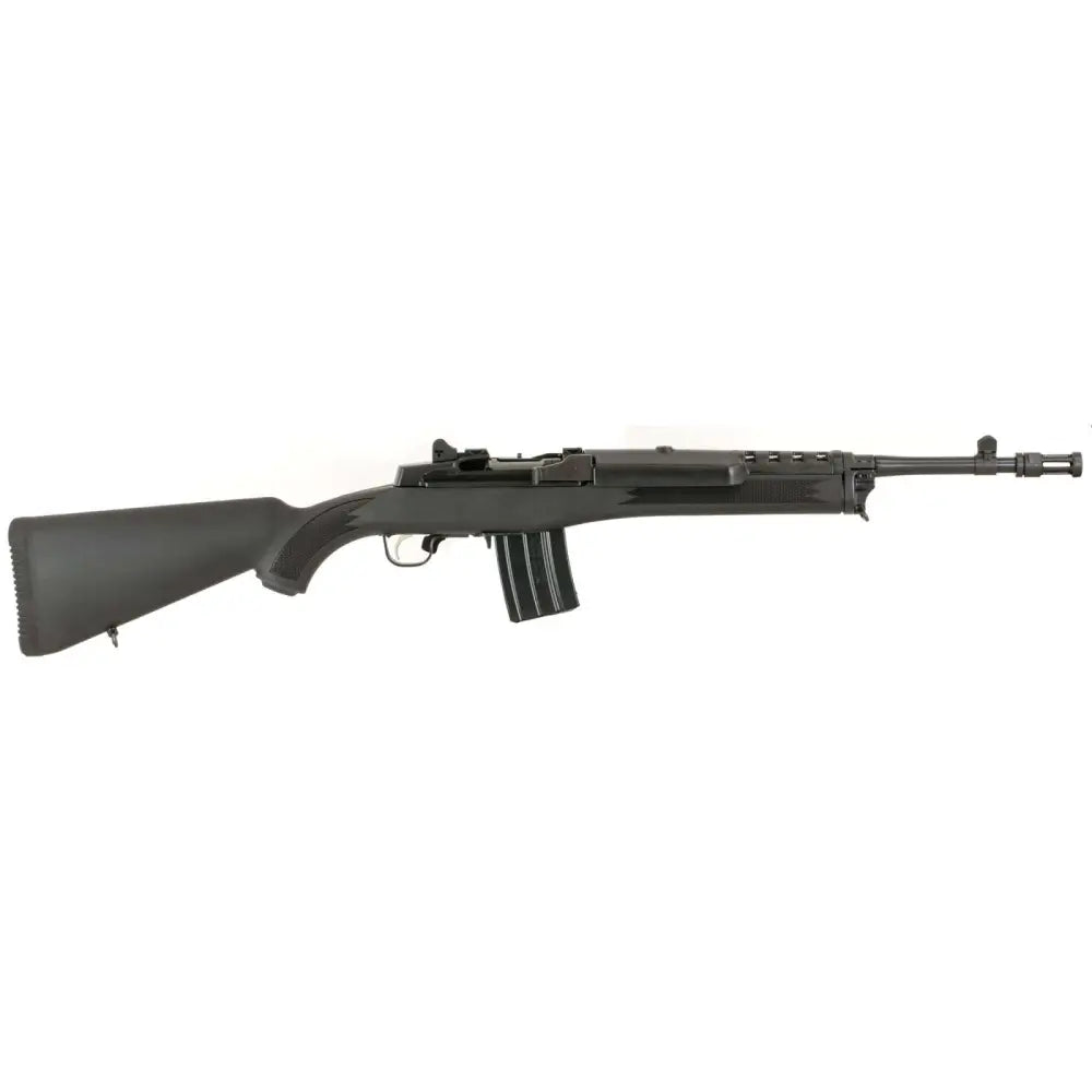 Ruger Mini-14 Tactical 5.56mm Rifle with Blue Synthetic Stock and Accessories