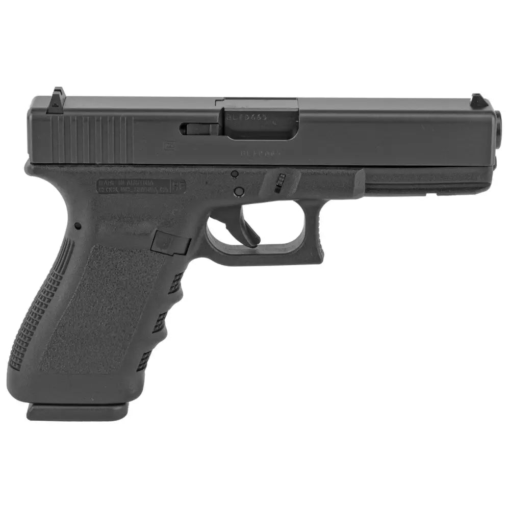 Glock G20SF Gen 3 10mm Pistol – 4.6 Inch Fixed Sights, Matte Black Finish with 2 Magazines