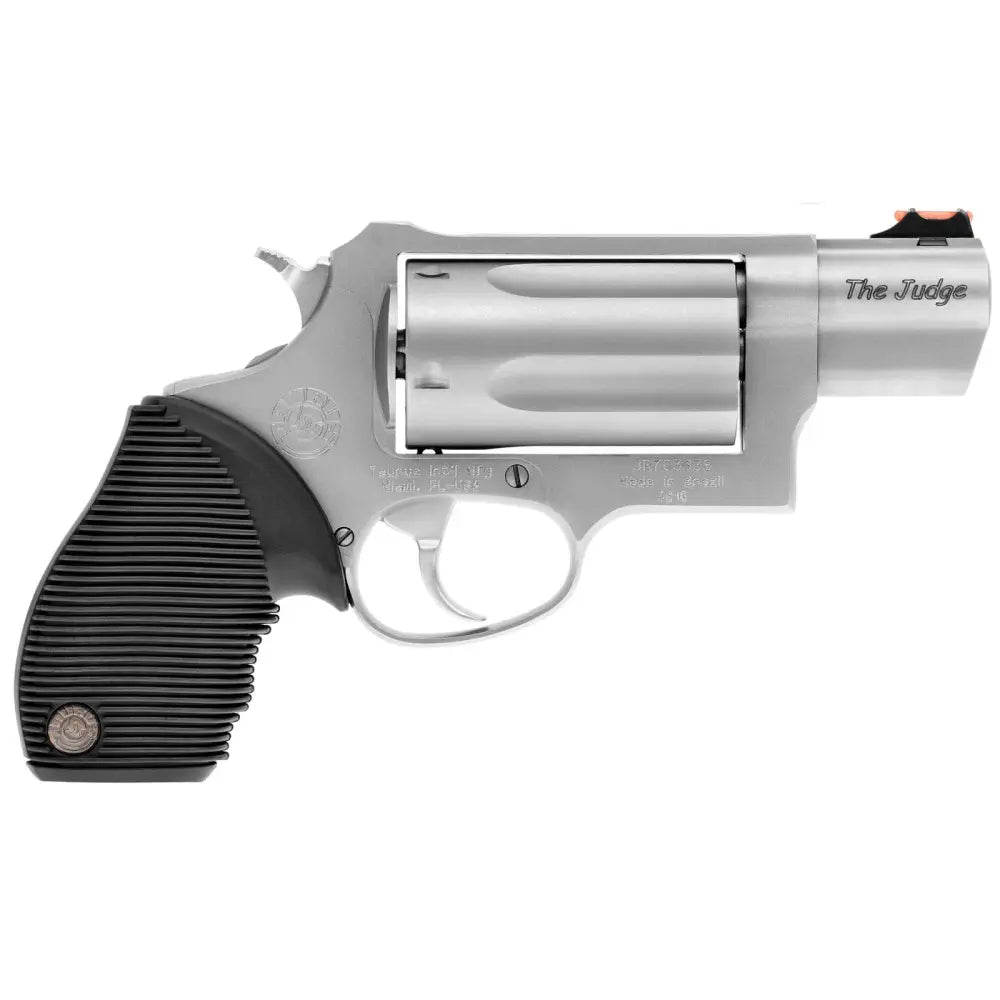 Taurus Judge Public Defender .45/.410 2.5-inch Revolver with Matte Stainless Finish