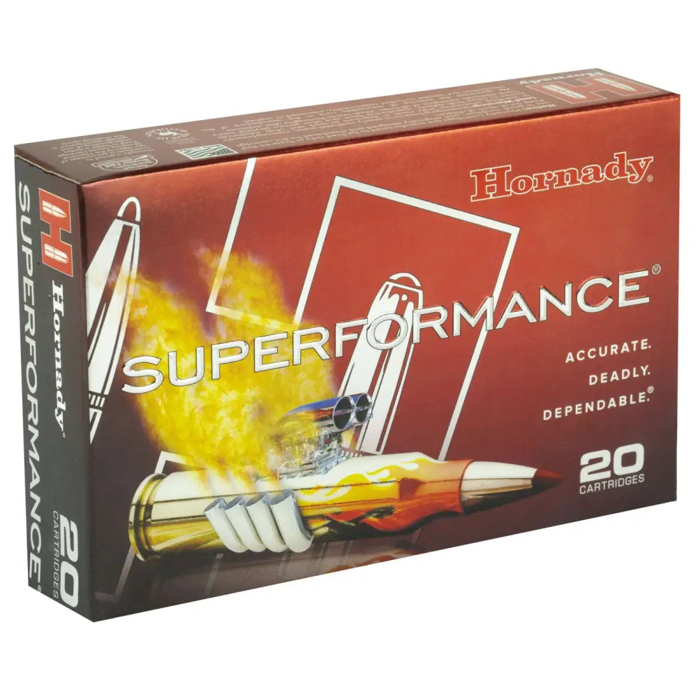 Hornady Superformance .270 Winchester 130 Grain SST Hunting Ammo – 20 Rounds per Box