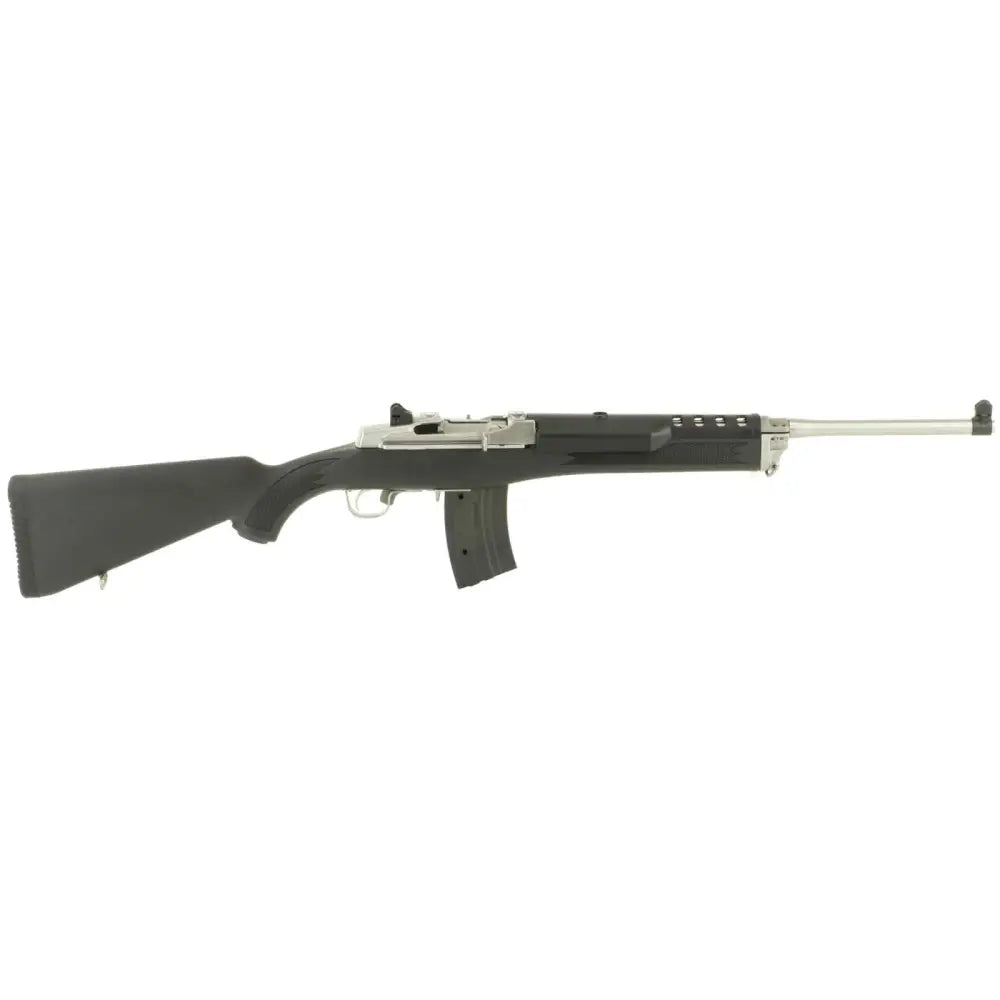 Ruger Mini-30 Ranch 7.62x39 Rifle with 18.5-Inch Matte Stainless Steel Barrel and Synthetic Black Stock