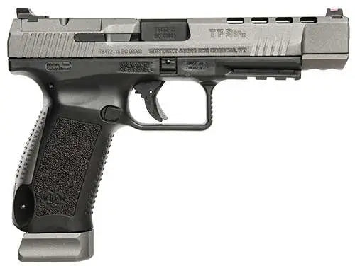 Canik TP9 SFX 9mm Pistol with Tungsten Finish, 20-Round Magazines, and Polymer Holster