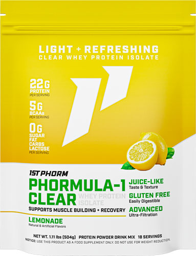 1ST PHORM PHORMULA 1 CLEAR