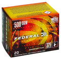 Federal .500 S&W Fusion Soft Point Ammunition - 325 Grain, 20 Rounds per Box