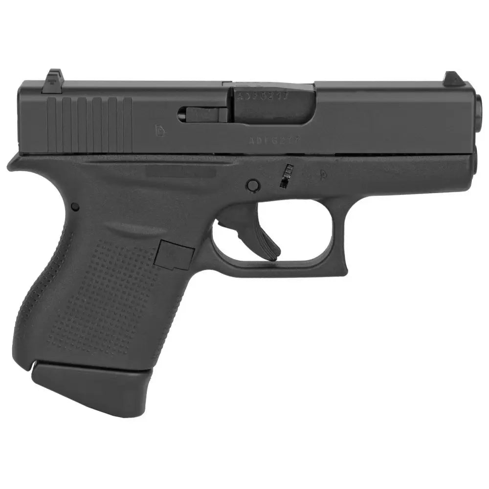 GLOCK 43 Gen 3 9mm Subcompact Pistol with 3.39-Inch Steel Barrel and 2 Magazines