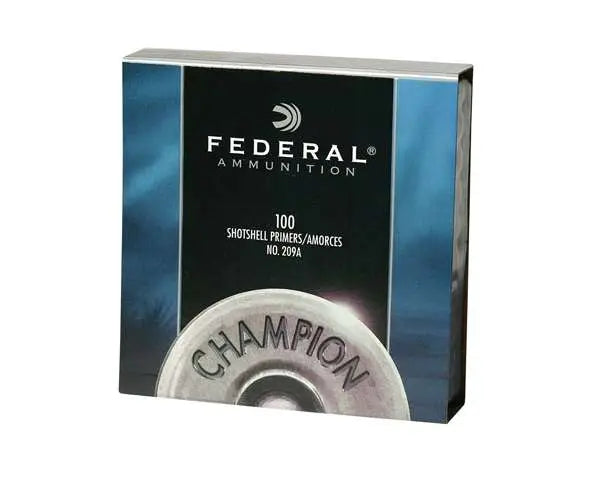 Federal Small Rifle Primer 100 Rounds per Box, 10 Boxes per Brick, 5 Bricks per Case