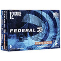 Federal 12 Gauge Magnum Buckshot 3-Inch Shells with 41 Pellets, 4 Buck Shot - 5 Rounds per Box