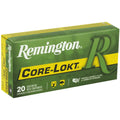 Remington Ammunition R250SV .250-3000 Savage 100 Grain Core-Lokt Pointed Soft Point, 20 Rounds per Box