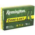 Remington Ammunition R30062 30-06 Springfield 150 Grain Core-Lokt Pointed Soft Point - 20 Rounds per Box