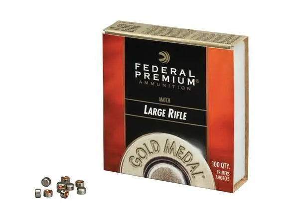 Federal Gold Medal Small Magnum Match Pistol Primers (GM200M) – 1000 Rounds for Reloading
