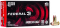 Federal .40 S&W 180 Grain FMJ Handgun Ammo – 50 Rounds per Box, 20 Boxes per Case