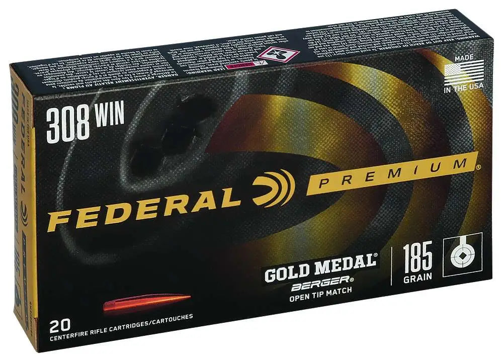 Federal 300 Win Mag Sierra MatchKing BTHP 190 Grain – Reloadable Boat Tail Hollow Point for Target Shooting