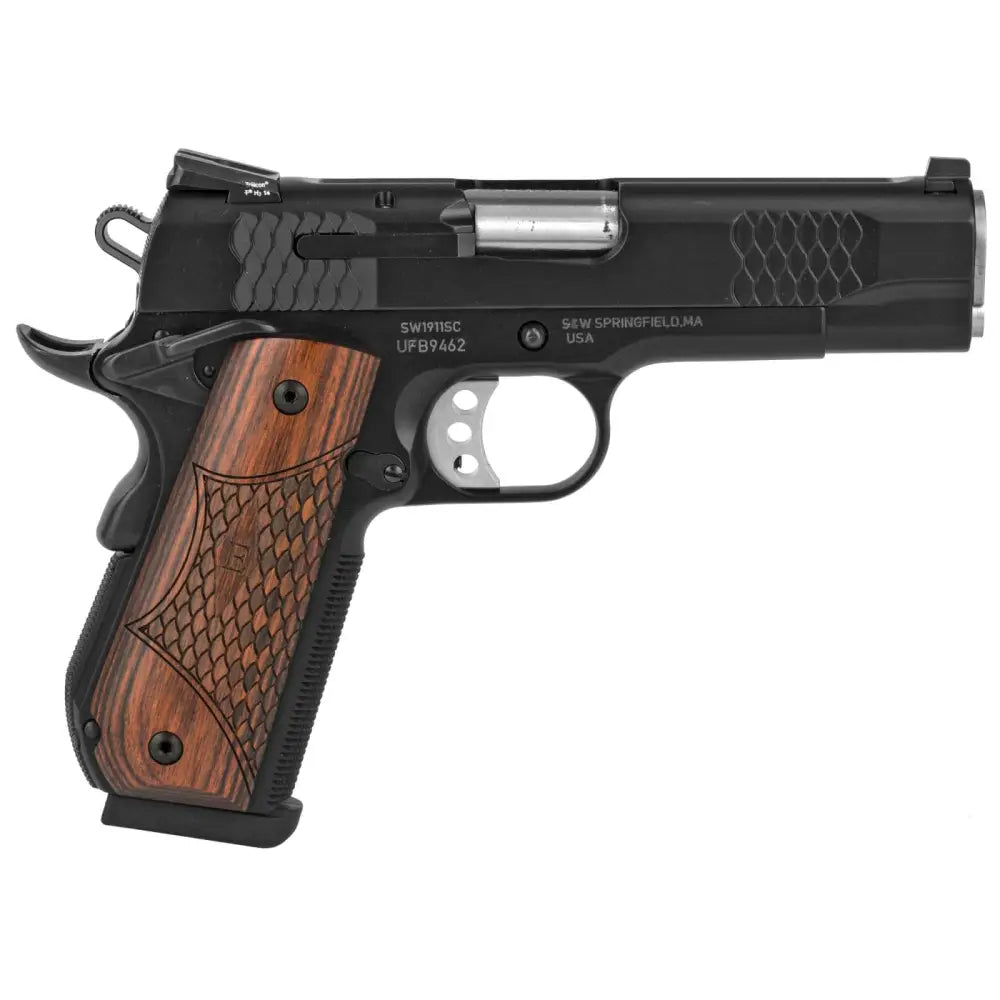 Smith & Wesson 1911E Scandium Frame .45 ACP Pistol with 4.25-Inch Stainless Steel Barrel and Night Sights