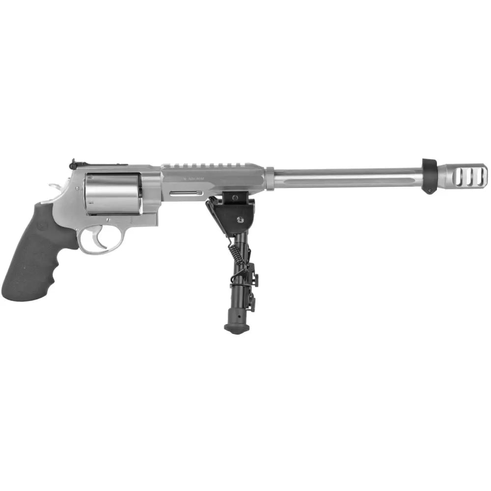 Smith & Wesson PC 460XVR STS .460 S&W Magnum Revolver with 14-Inch Fluted Barrel and Bipod Accessory