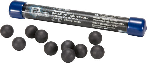 Umarex Usa Umarex T4E P2P 50 Cal Rubber Ball Black 10-Pack