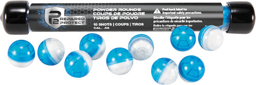 Umarex Usa Umarex P2P Core Defense Powder Rounds .68CAL Blue/Black 10 Count