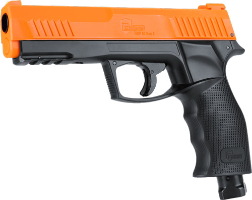 Umarex Usa Umarex P2P Hdp 50 Gen 2, Pepper Ball Air Pistol, .50 Cal, Black And Orange, 6 Rounds