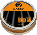 Rws Pellets 22 Hobby 11.9 Grain Sport Line 200-Pack