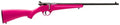 Savage Rascal .22LR Youth Rifle with Pink Synthetic Stock and AccuTrigger - Bolt Action, 16.13" Barrel