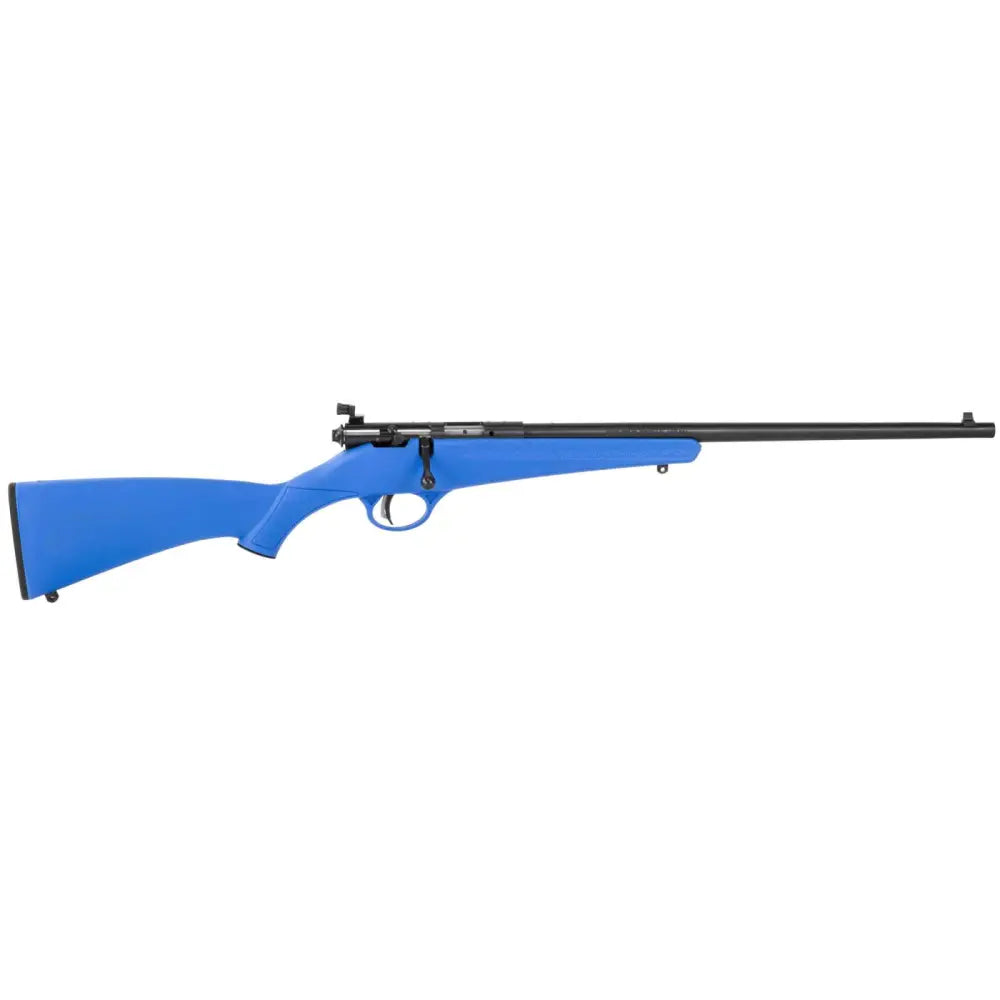 Savage Rascal .22LR Youth Bolt Action Rifle with Blue Synthetic Stock and Adjustable Sights