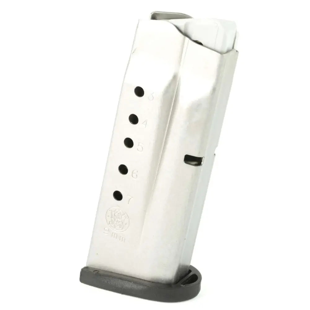Smith & Wesson M&P Shield 9mm Luger 7-Round Stainless Steel Magazine
