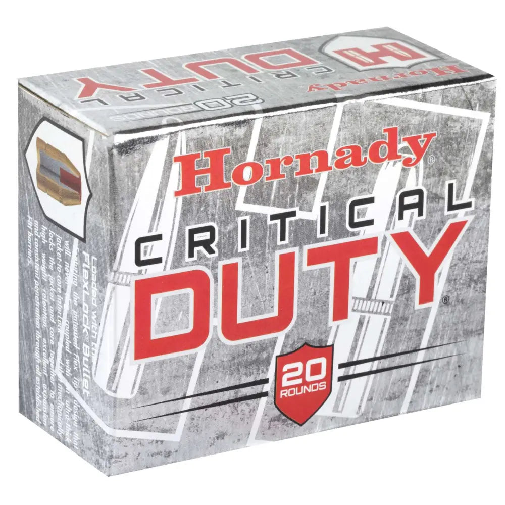 Hornady Critical Duty .45 ACP +P 220 Grain FlexLock Ammunition - 20 Rounds per Box