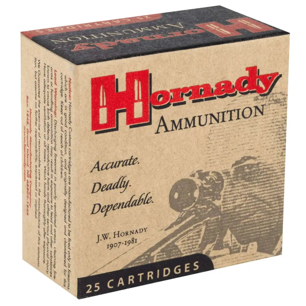 Hornady Custom .25 Auto 35 Grain JHP/XTP Ammunition - 25 Rounds per Box
