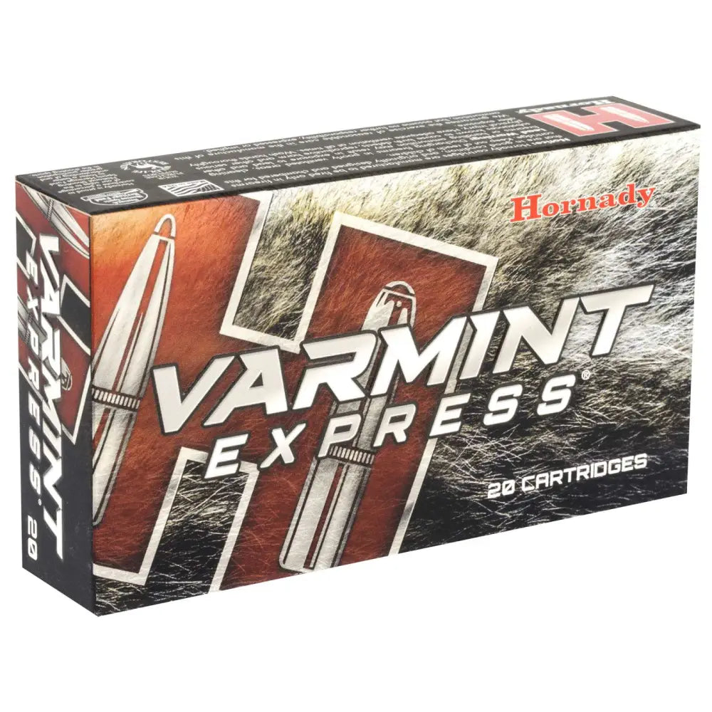 Hornady Varmint Express .220 Swift 55 Grain V-Max Ammunition - 20 Rounds per Box